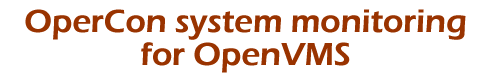 OperCon systems monitoring for OpenVMS